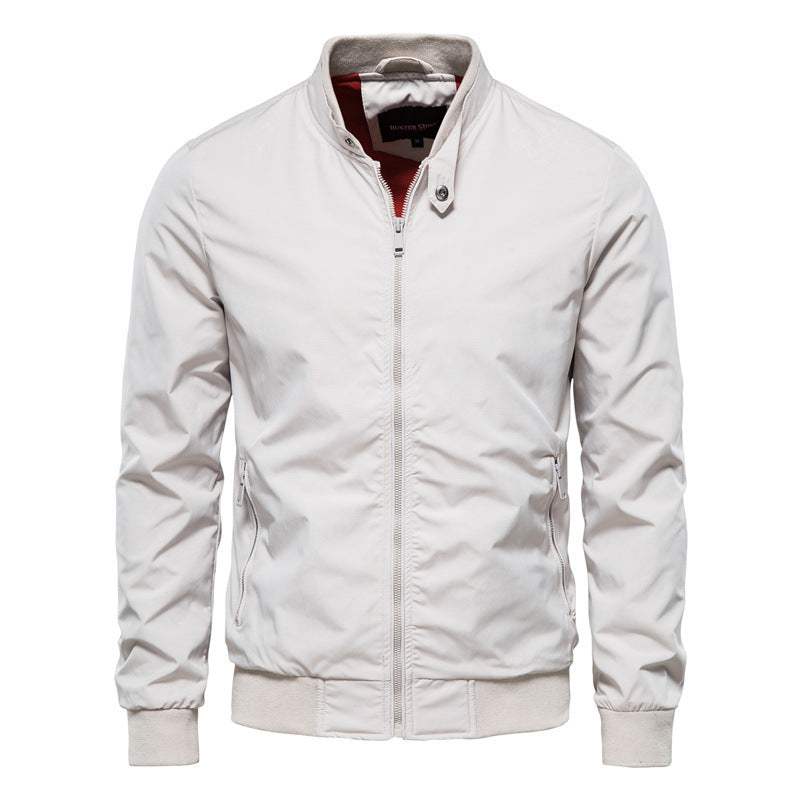 LUCAS - Minimalistisch heren bomberjack met moderne flair