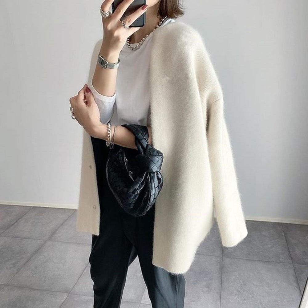 LEONA - Luxueus oversized damesvest voor stijl en comfort