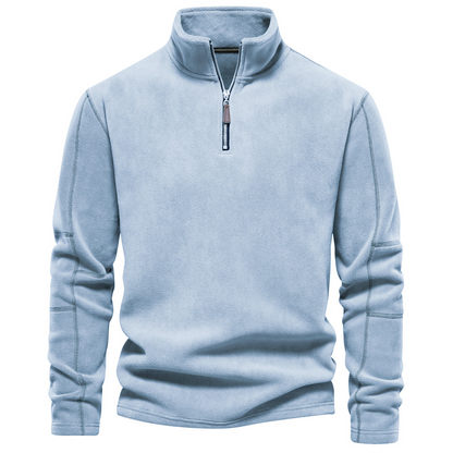 OLIVER - Heren half-zip fleece trui voor warmte en comfort