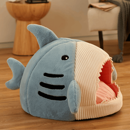 SHARKY - Stijlvol kattenhuis in haaienvorm