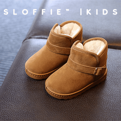 SLOFFIE GESP – Warme kinderlaarsjes met gesp