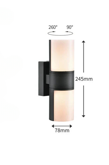 WATERLIGHT – Waterdichte energiezuinige LED wandlamp