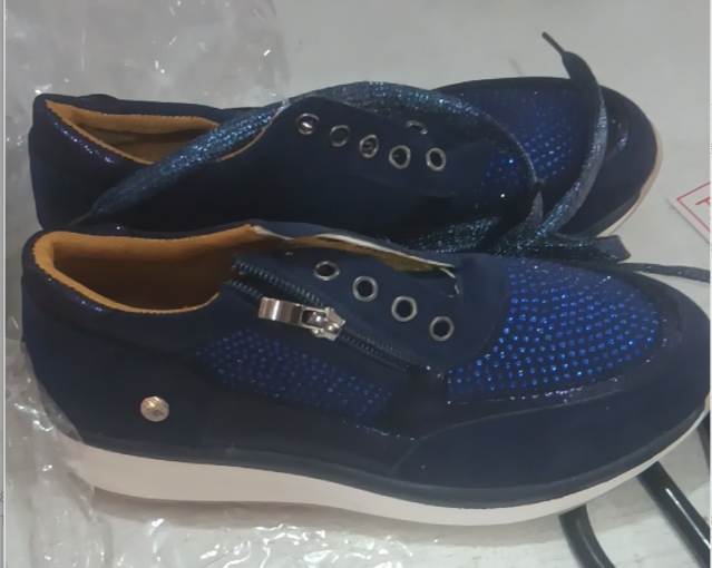 Platformschoen met sponszool en kruisbanden – NOVAFOAM - Glamorix