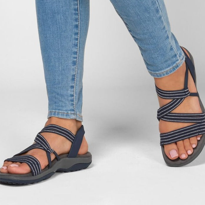 Orthopedische dames sandalen met stijlvol design en ultiem comfort – VivaLuna SoftStep - Glamorix