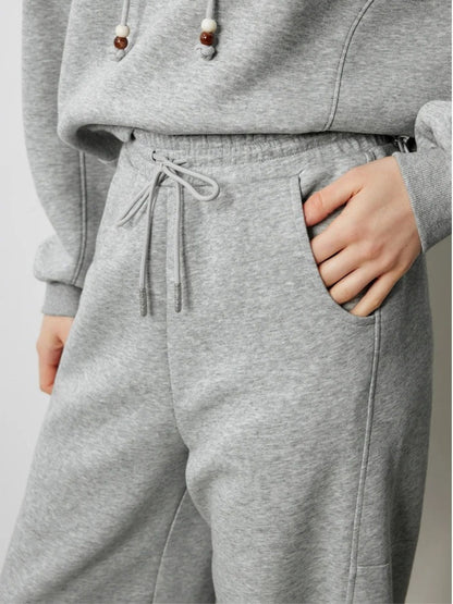 Comfortabele damesbroek met rechte pijpen en elastische taille – ELIAN PANTS - Glamorix