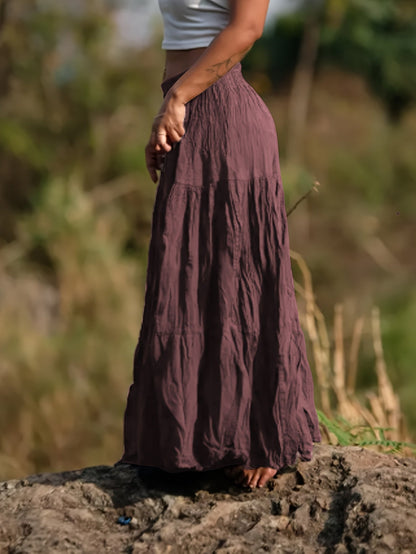 Rok – Uitlopende Vorm & Elastische Taille - Glamorix