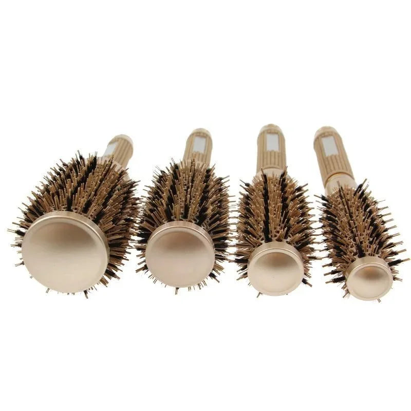 Professionele ionische ronde haarborstel set voor salonresultaat – AERIS PRO - Glamorix