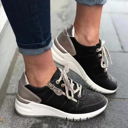 ARIA - Comfortabele casual sneakers met vetersluiting voor dames