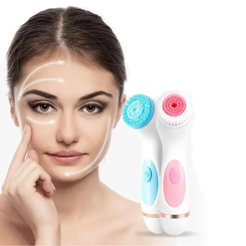 3-in-1 gezichtsreiniger met sonische technologie en massagefunctie – LUMÉRA SkinPulse - Glamorix