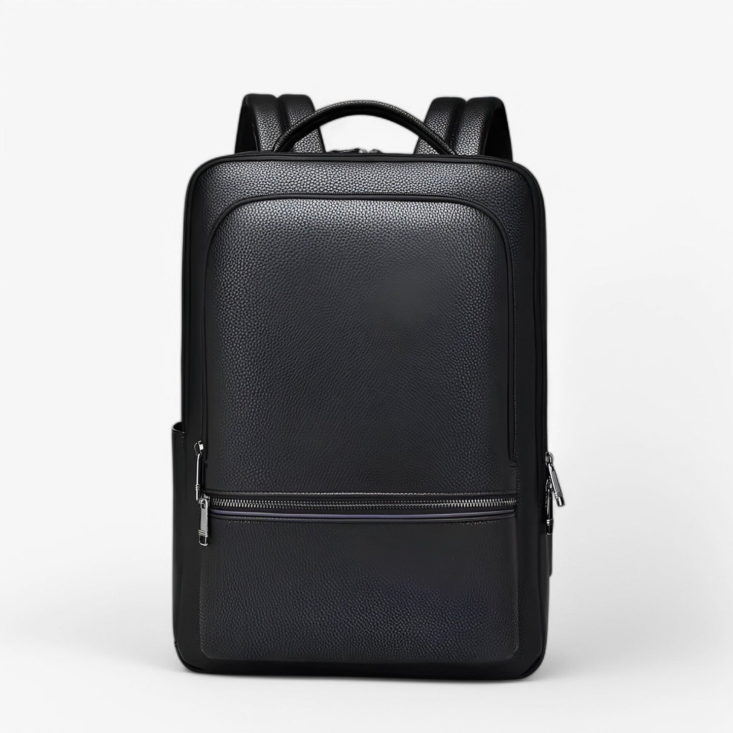 Luxe leren laptoprugzak met USB-poort – Montova Core - Glamorix