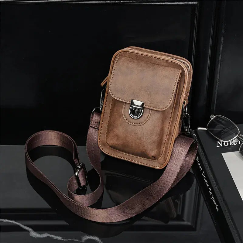 MARCEL – Vintage crossbody tas voor heren met karakter
