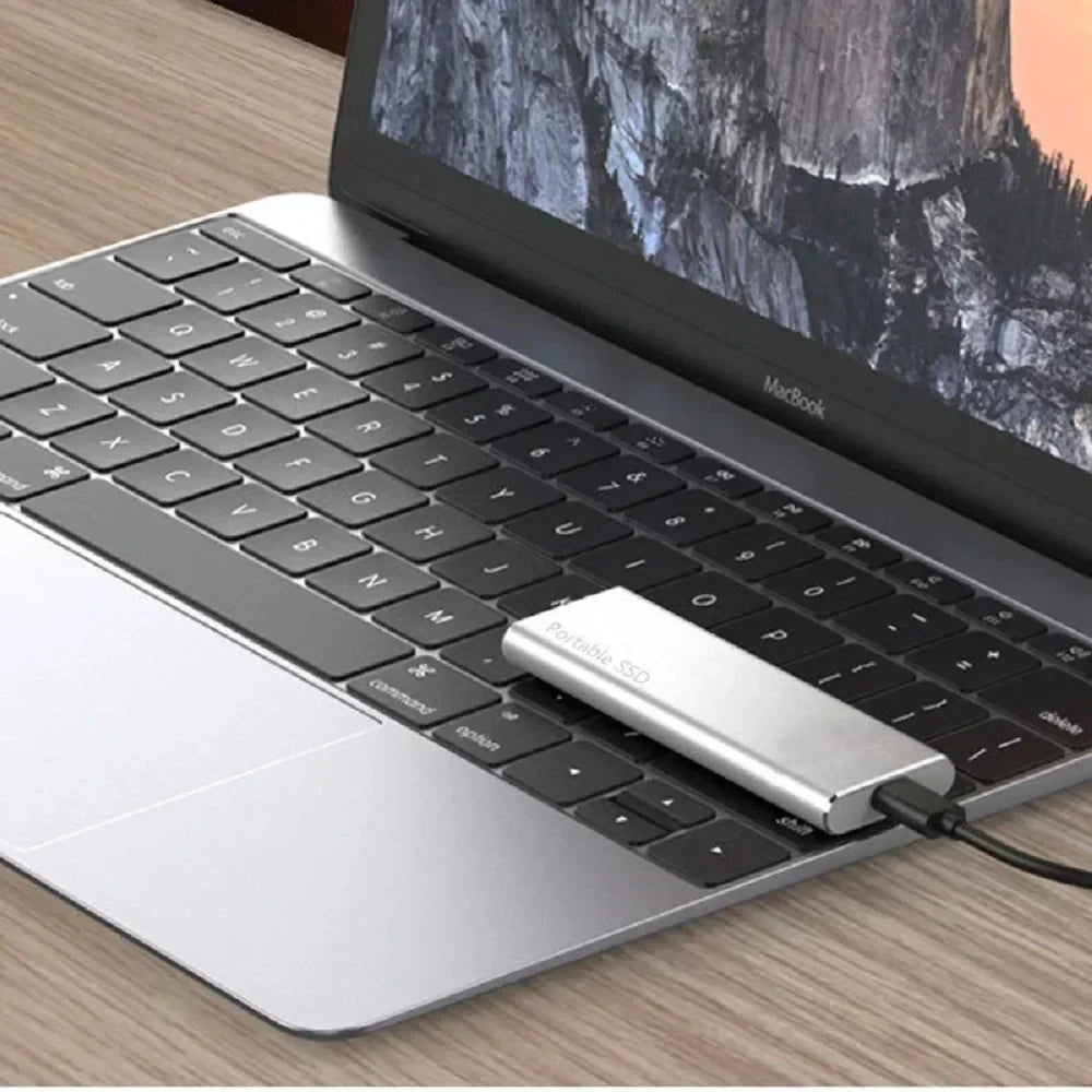 Ultradunne externe harde schijf 4TB met snelle USB-C aansluiting – DATARIX SlimDrive - Glamorix