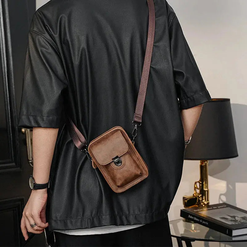 MARCEL – Vintage crossbody tas voor heren met karakter