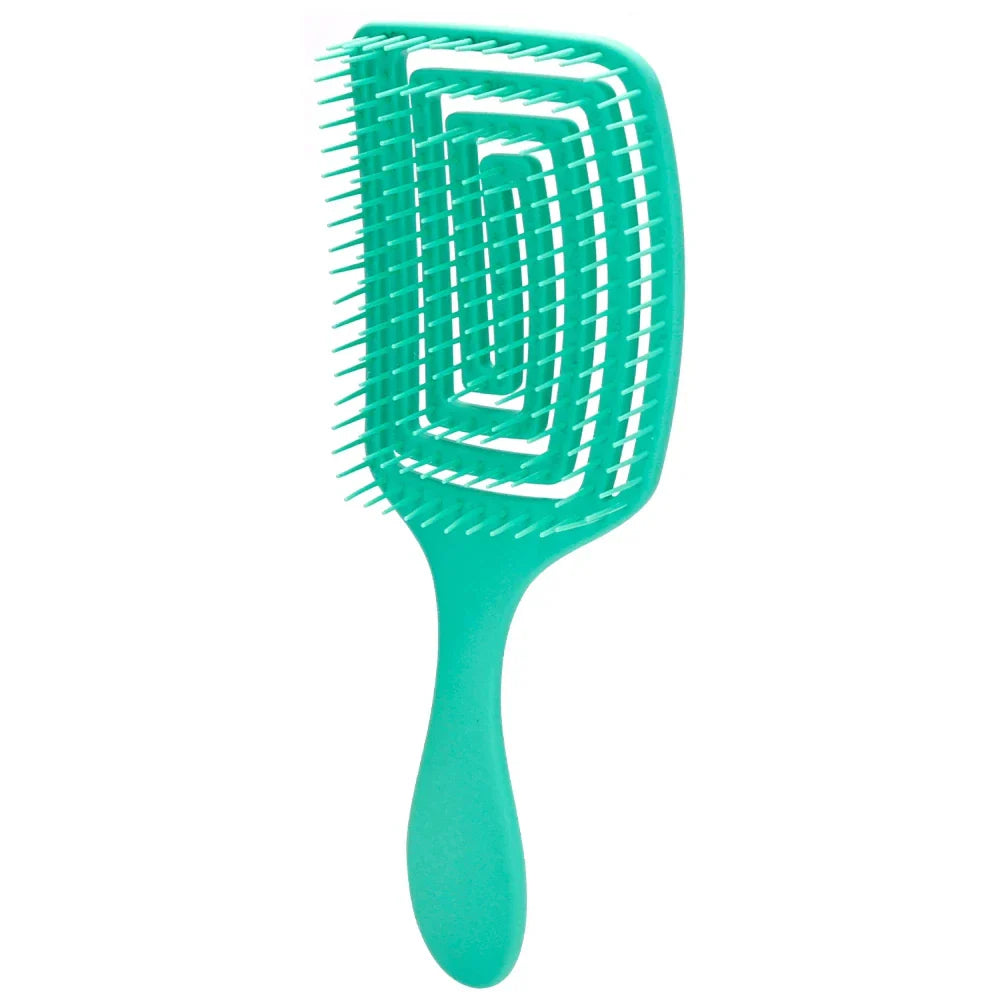 Styling- en massageborstel met nylon haren – CURLCARE SMOOTH - Glamorix