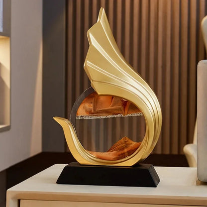 GOLDEN WAVE – Luxe zandloper met gouden details