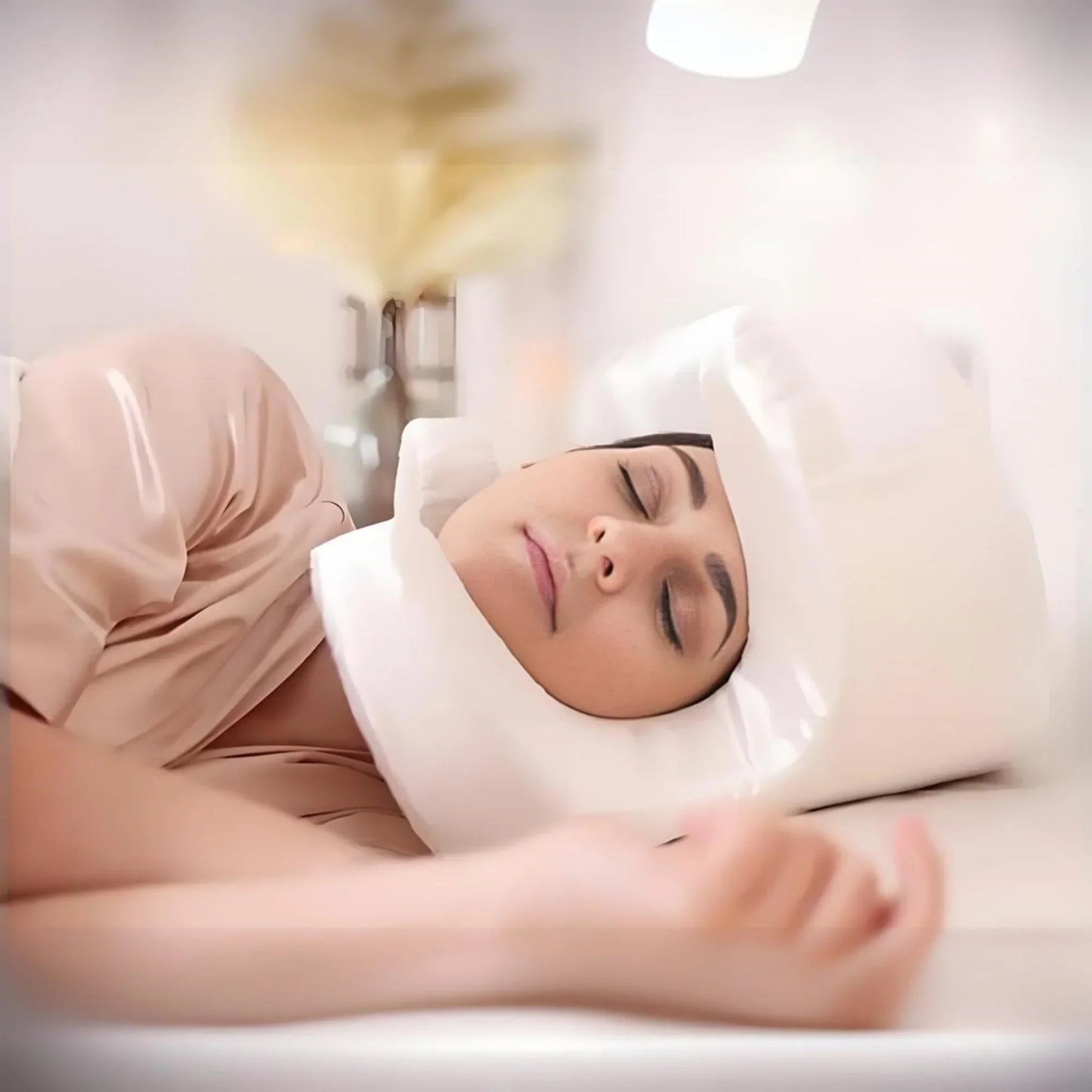 Memory foam kussen voor ultiem comfort en rimpelpreventie – DREAMESSENCE CLOUD - Glamorix