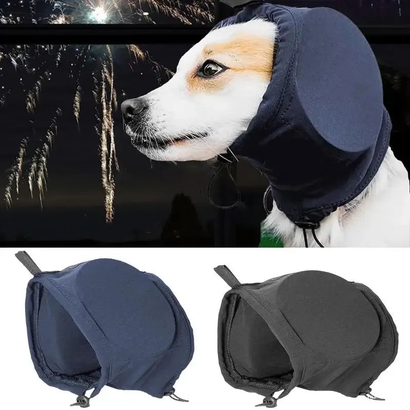 Geluidswerende oorkappen voor honden – bescherm tegen vuurwerk, onweer en harde geluiden – PAWQUIET MufflePro - Glamorix
