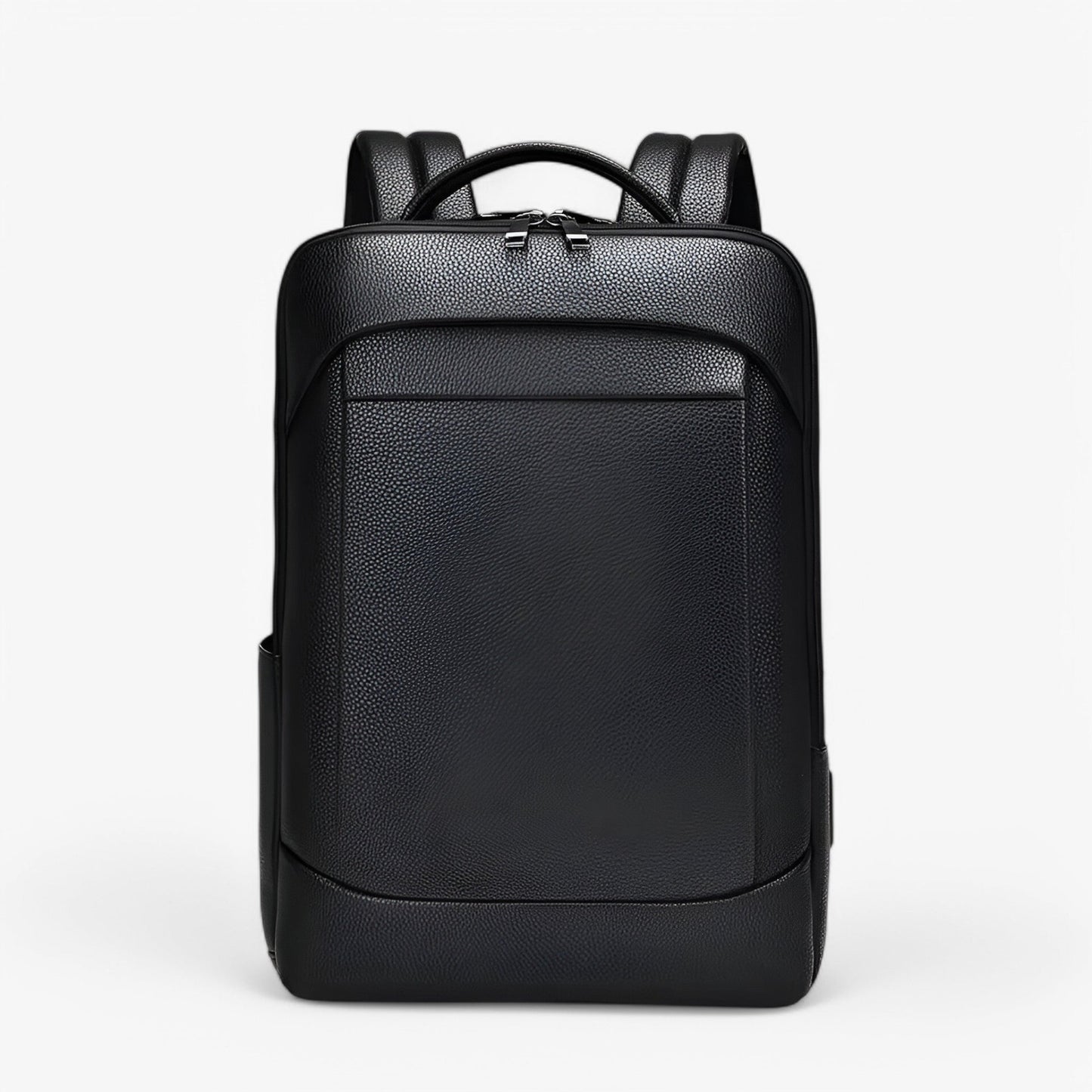 Luxe leren laptoprugzak met USB-poort – Montova Core - Glamorix
