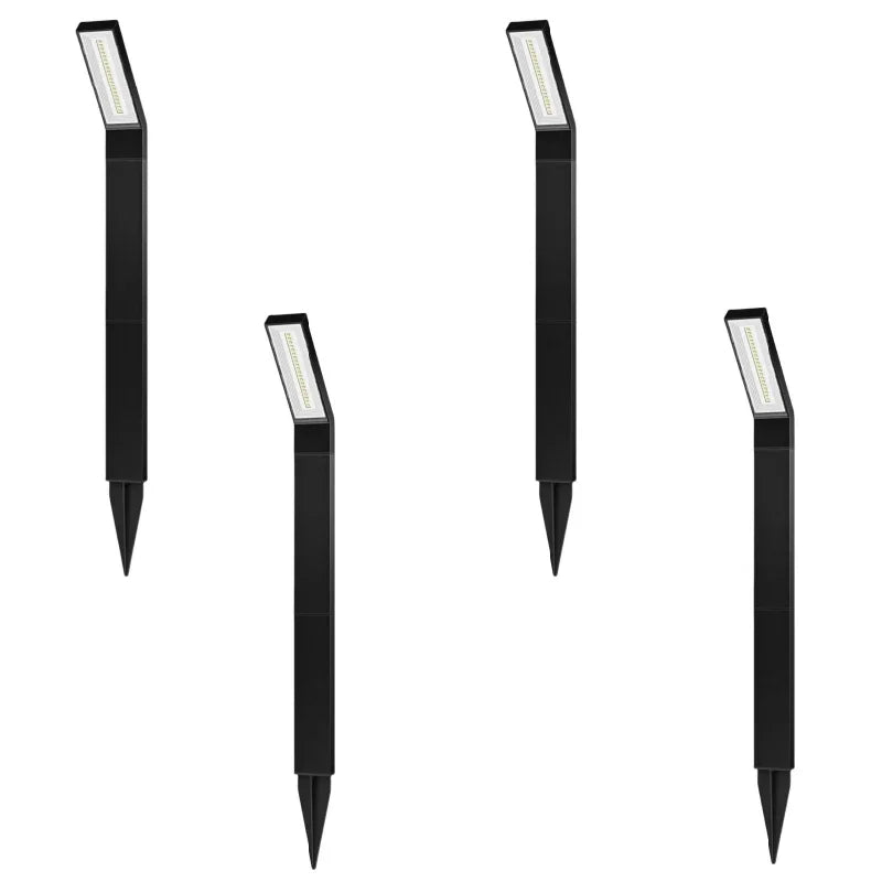 Solar Pathway Lights - 3-in-1 Adjustable Solar Garden Lights, IP65 Waterproof Outdoor Landscape Lighting - Glamorix