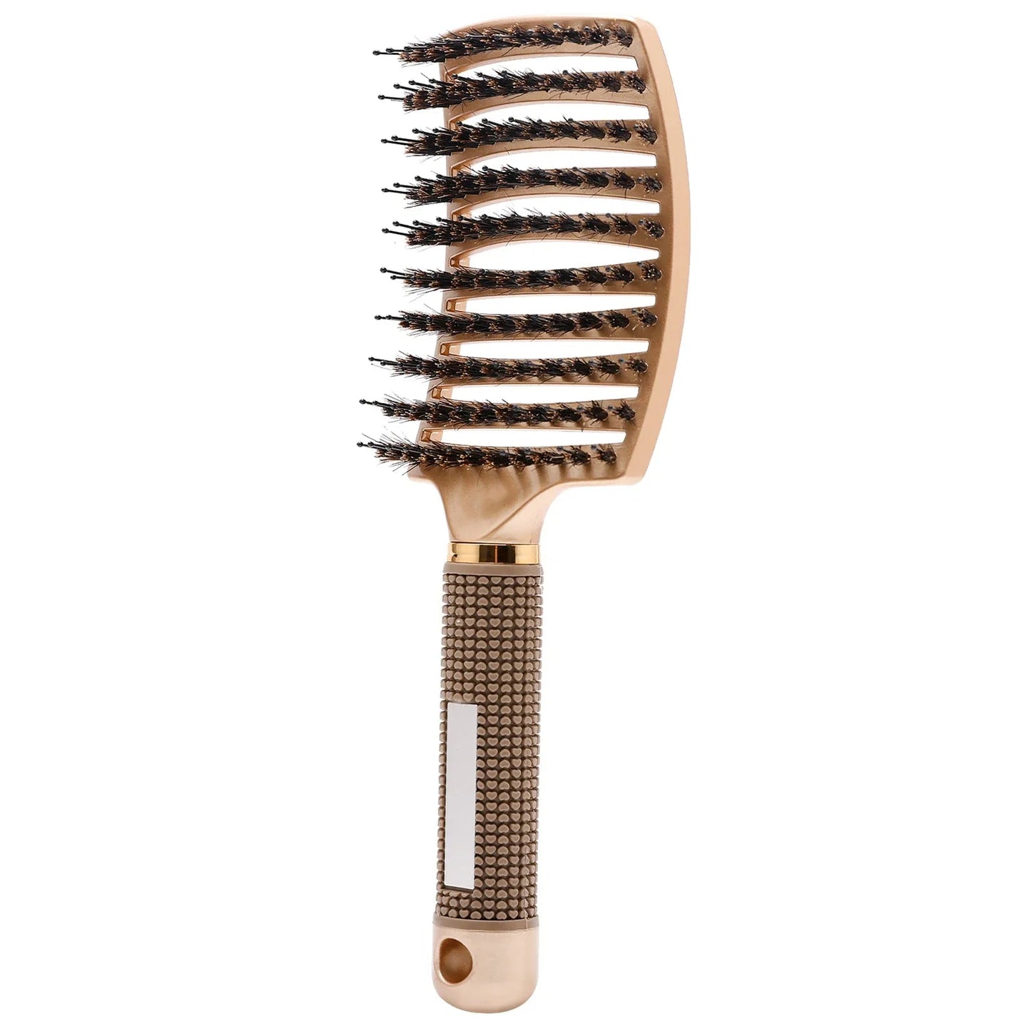 Styling- en massageborstel met nylon haren – CURLCARE SMOOTH - Glamorix