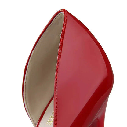 Dames pumps met hoge hak en uitgesneden zijkant – VELARA CUTOUT - Glamorix