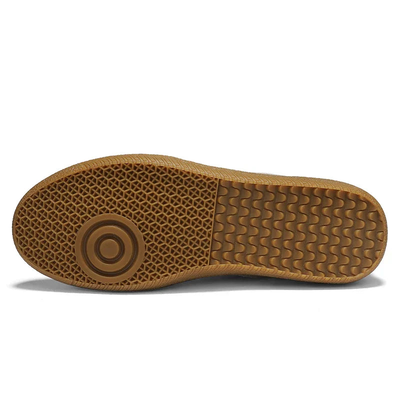 CALVINO – Heren sneakers van suède en mesh met sportieve look - Glamorix