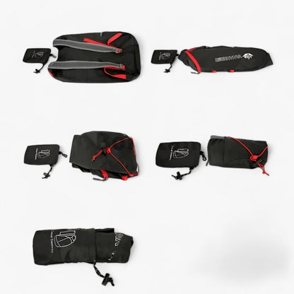 Opvouwbare lichtgewicht rugzak voor reizen en sport – Vistora FlexPack - Glamorix