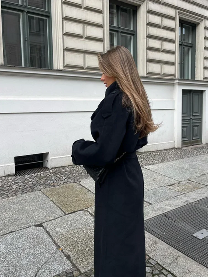 JEMMA - Trendy oversized wollen jas voor stijlvolle warmte
