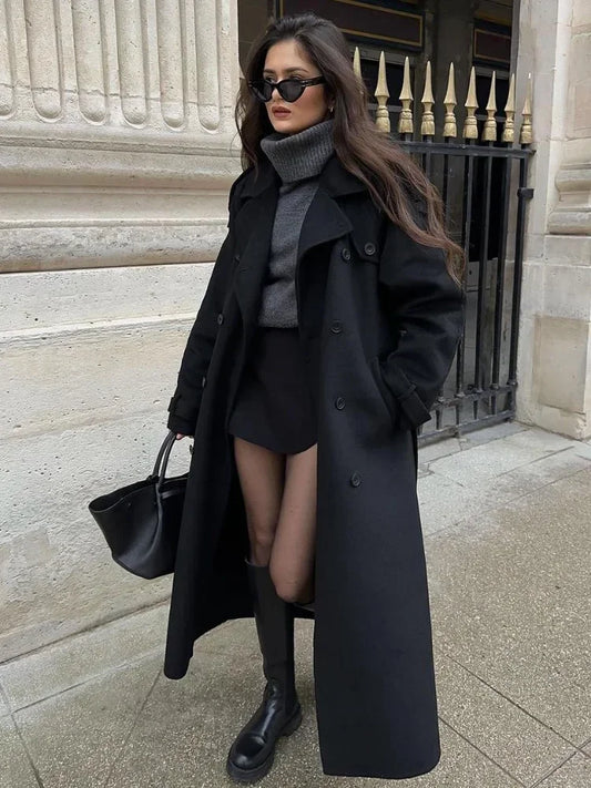 JEMMA - Trendy oversized wollen jas voor stijlvolle warmte