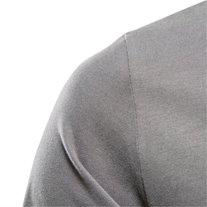 Comfortabel heren T-shirt met lange mouwen en ronde hals – ARDEN CORE - Glamorix