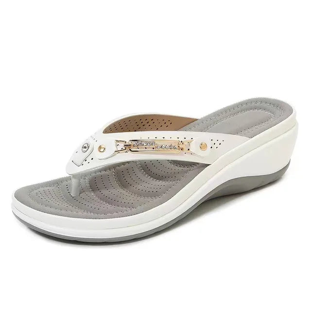Orthopedische zomerslippers met zacht voetbed – ZENOVA - Glamorix