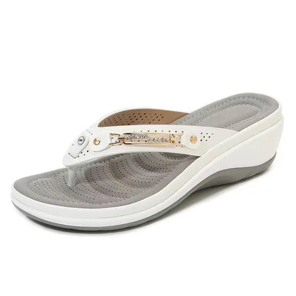 Orthopedische zomerslippers met zacht voetbed – ZENOVA - Glamorix