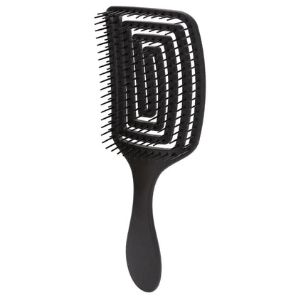 Styling- en massageborstel met nylon haren – CURLCARE SMOOTH - Glamorix