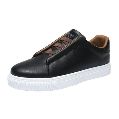 Lage herensneaker met clean design en contrasterende voering – DREXTON LINE - Glamorix