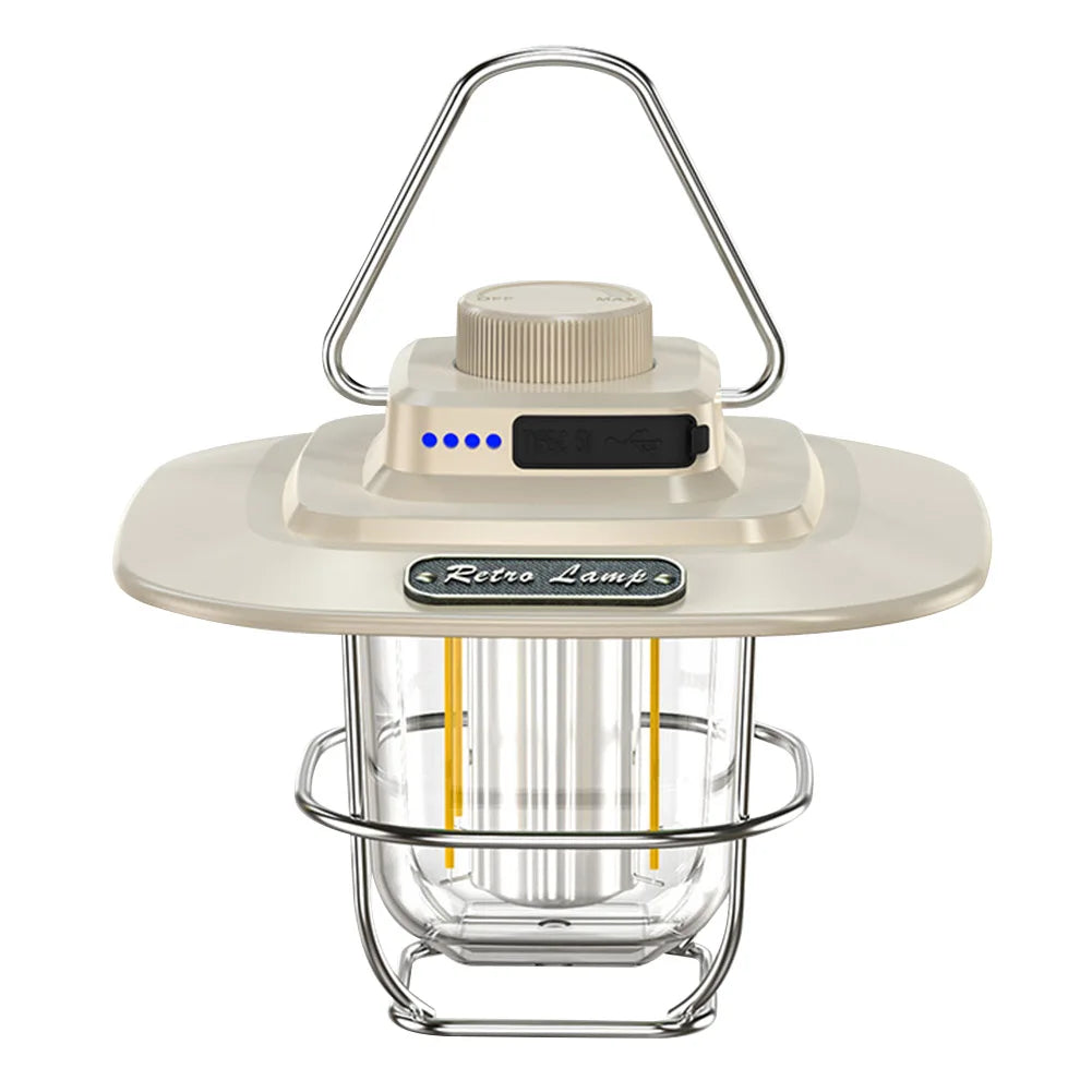 NOSTALUX - Vintage oplaadbare lamp met retro charme