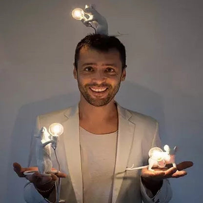 LUMIMOUSE – Creatieve en Unieke Tafel- of Kastlamp