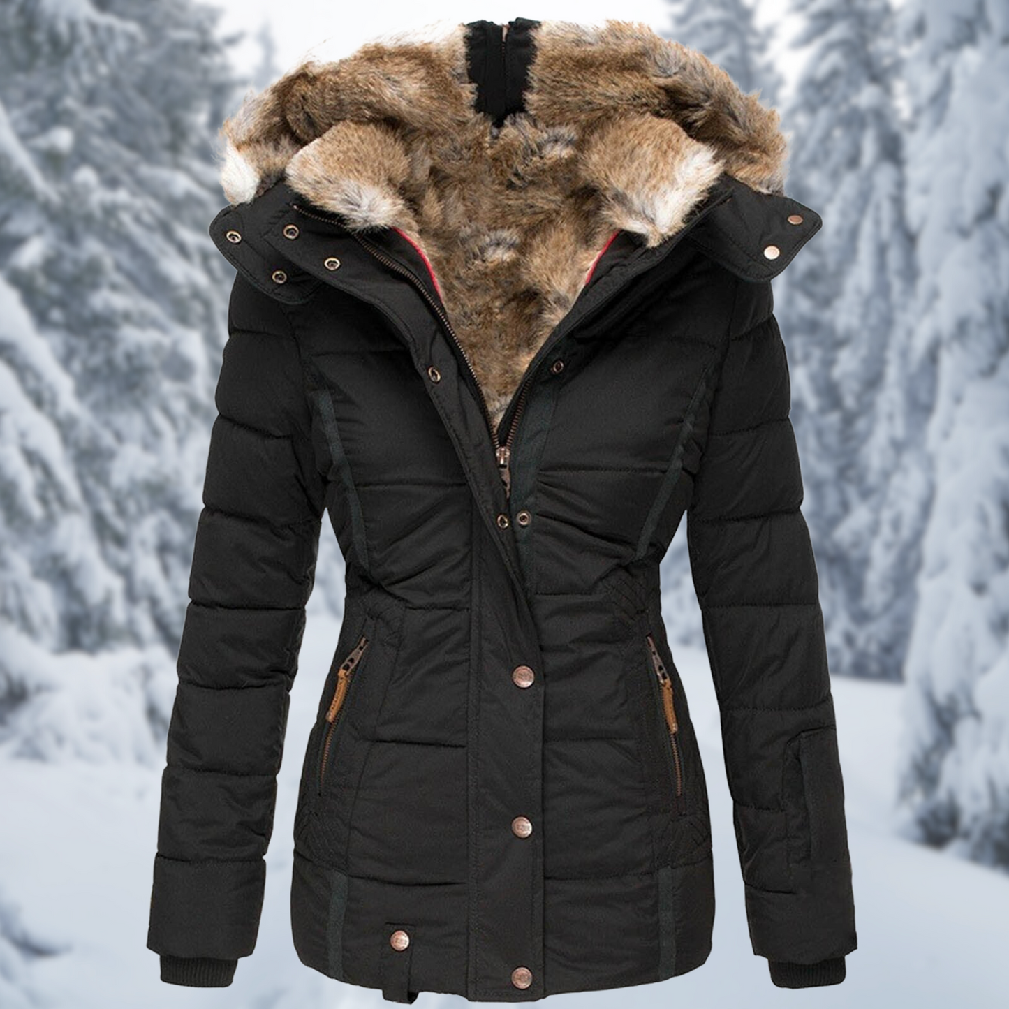 CAMILLE - Elegante winterjas voor dames