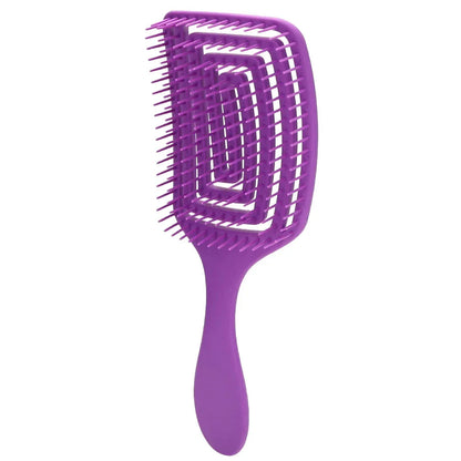 Styling- en massageborstel met nylon haren – CURLCARE SMOOTH - Glamorix