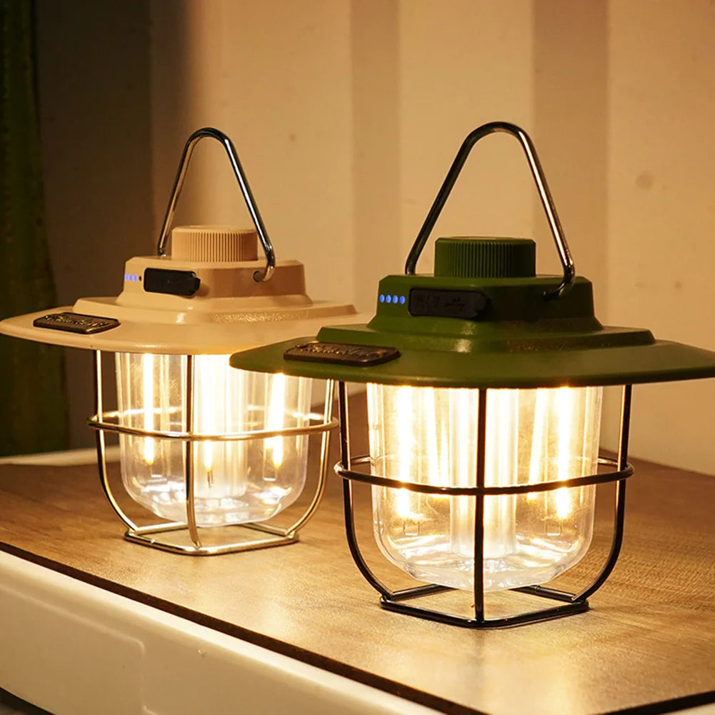 NOSTALUX - Vintage oplaadbare lamp met retro charme