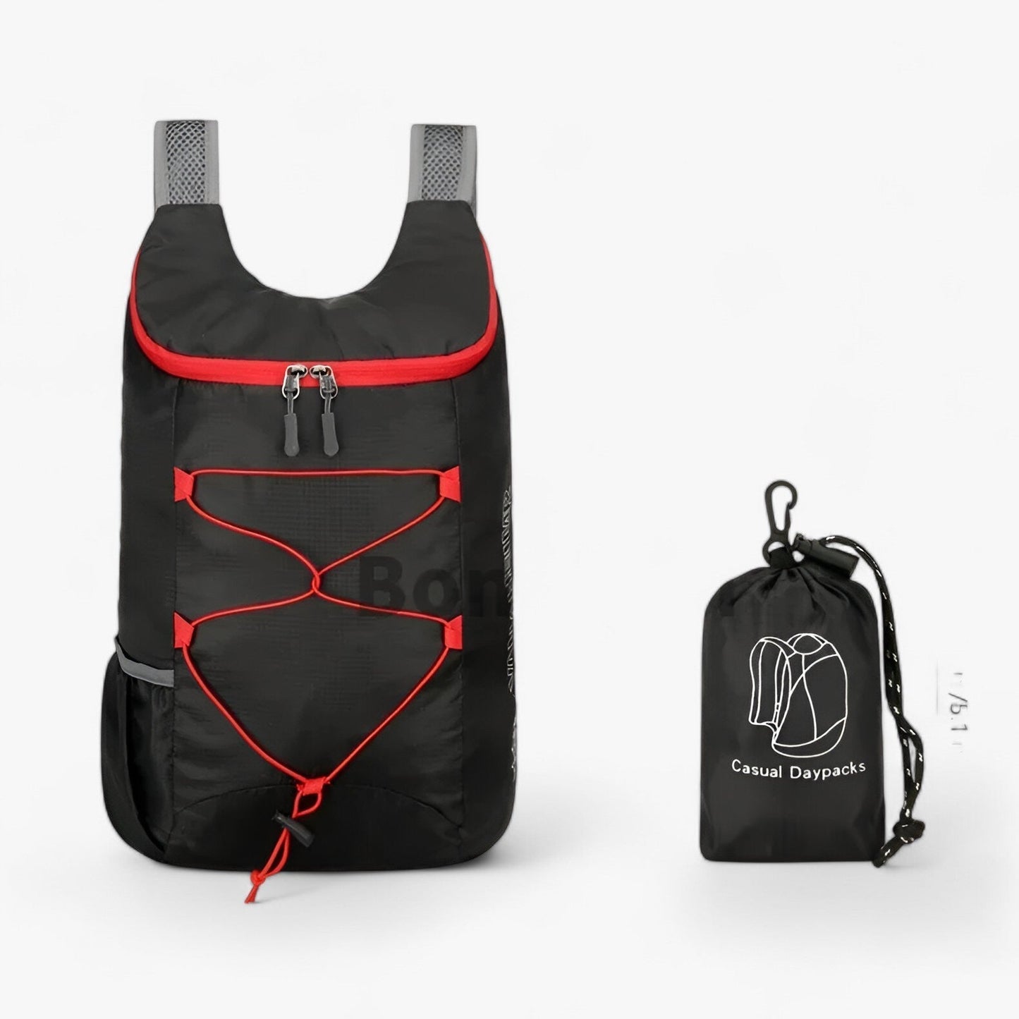 Opvouwbare lichtgewicht rugzak voor reizen en sport – Vistora FlexPack - Glamorix