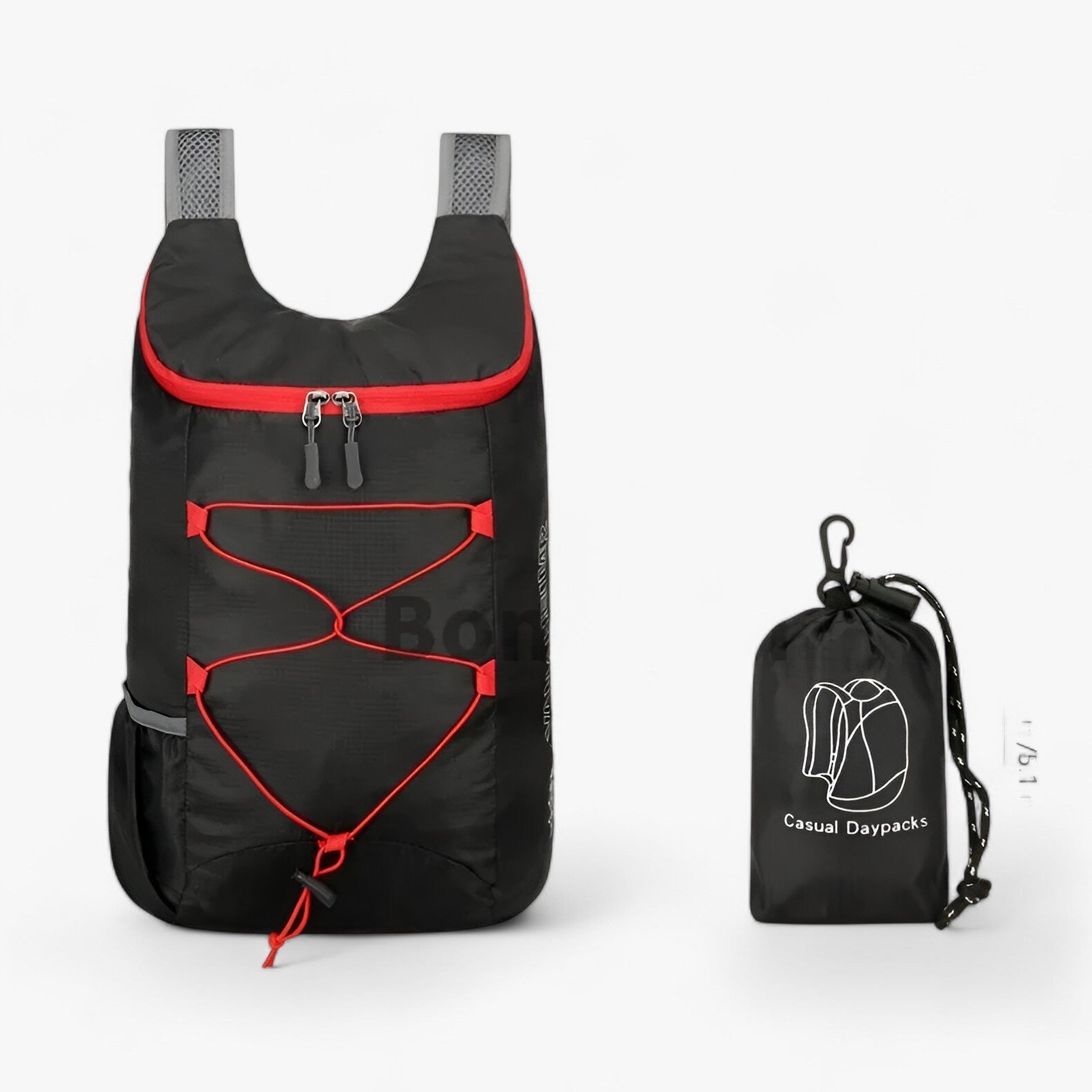 Opvouwbare lichtgewicht rugzak voor reizen en sport – Vistora FlexPack - Glamorix