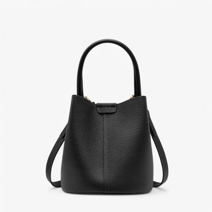 Compacte leren schoudertas voor elke gelegenheid – Levita Luxe - Glamorix