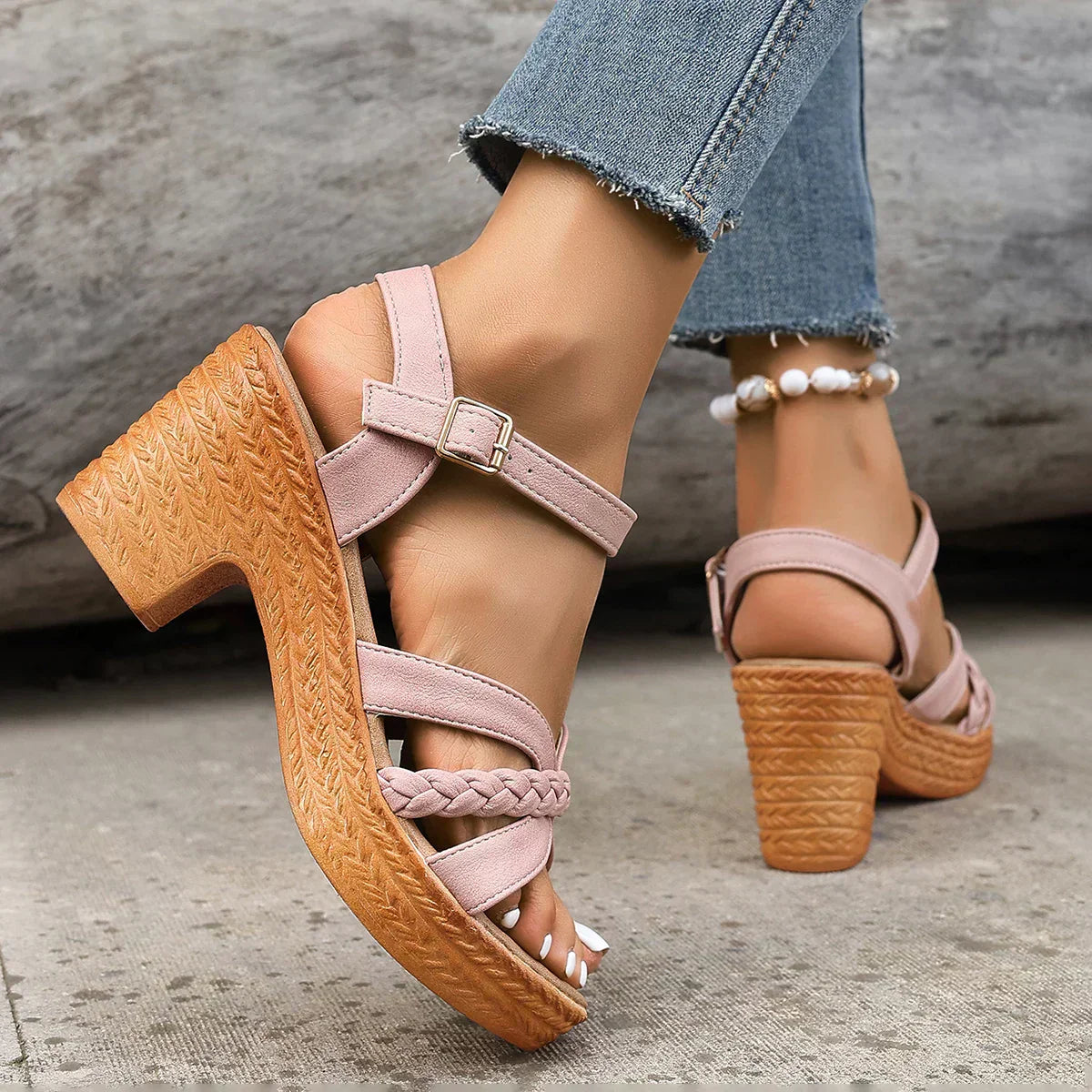 Orthopedische Mode Sandalen voor Dames met Verstelbare Pasvorm – LORÉSSA