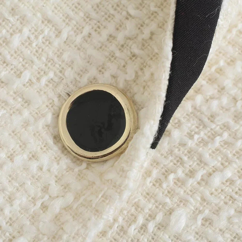 CAMILLE - Chique damesblazer met dubbele rij knopen