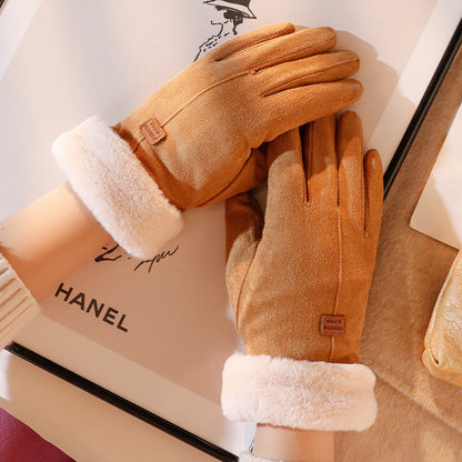 LILAC – Guantes de invierno cómodos y compatibles con pantalla táctil para mujer - Glamorix