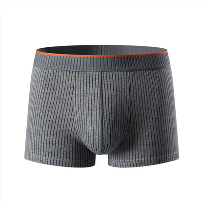 DANE - Heren ribgebreide boxershorts met zachte elastische tailleband