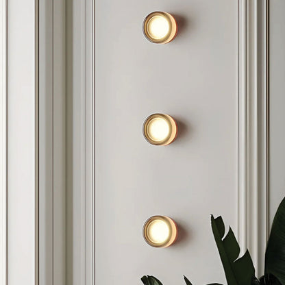 Elegante wandlamp met dimpeldesign en warm LED-licht – VELTURA GlowWave - Glamorix