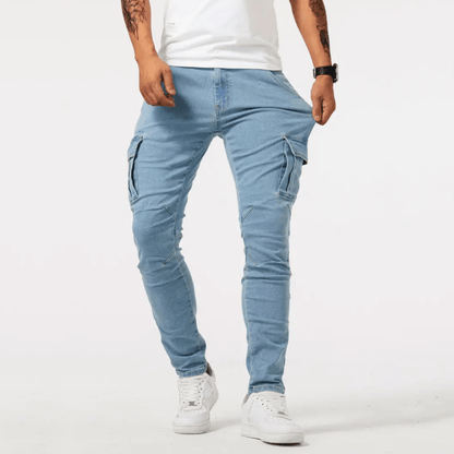 RYKER - Tapered fit cargobroek voor heren