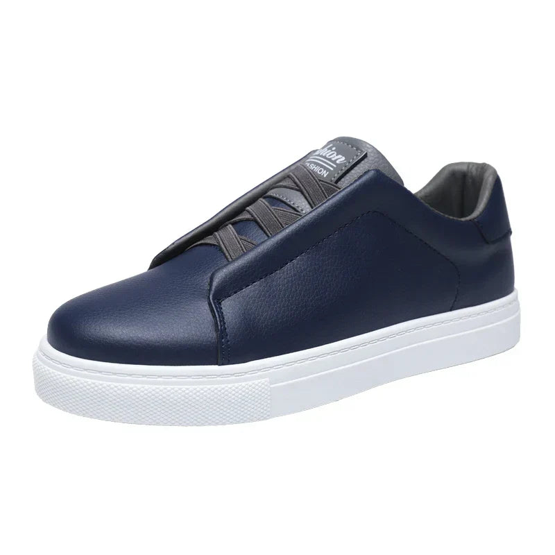 Lage herensneaker met clean design en contrasterende voering – DREXTON LINE - Glamorix