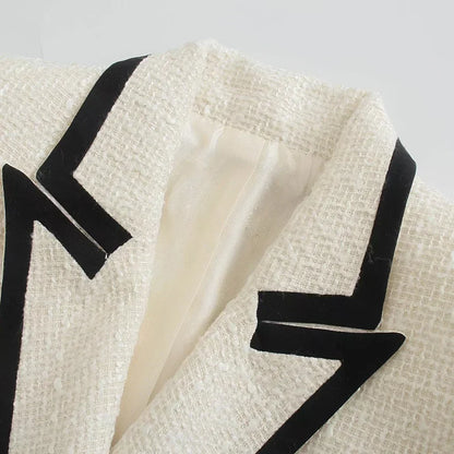 CAMILLE - Chique damesblazer met dubbele rij knopen